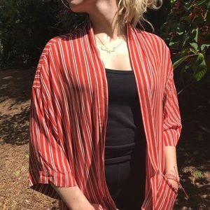 F21 Orange Cardigan ❤️